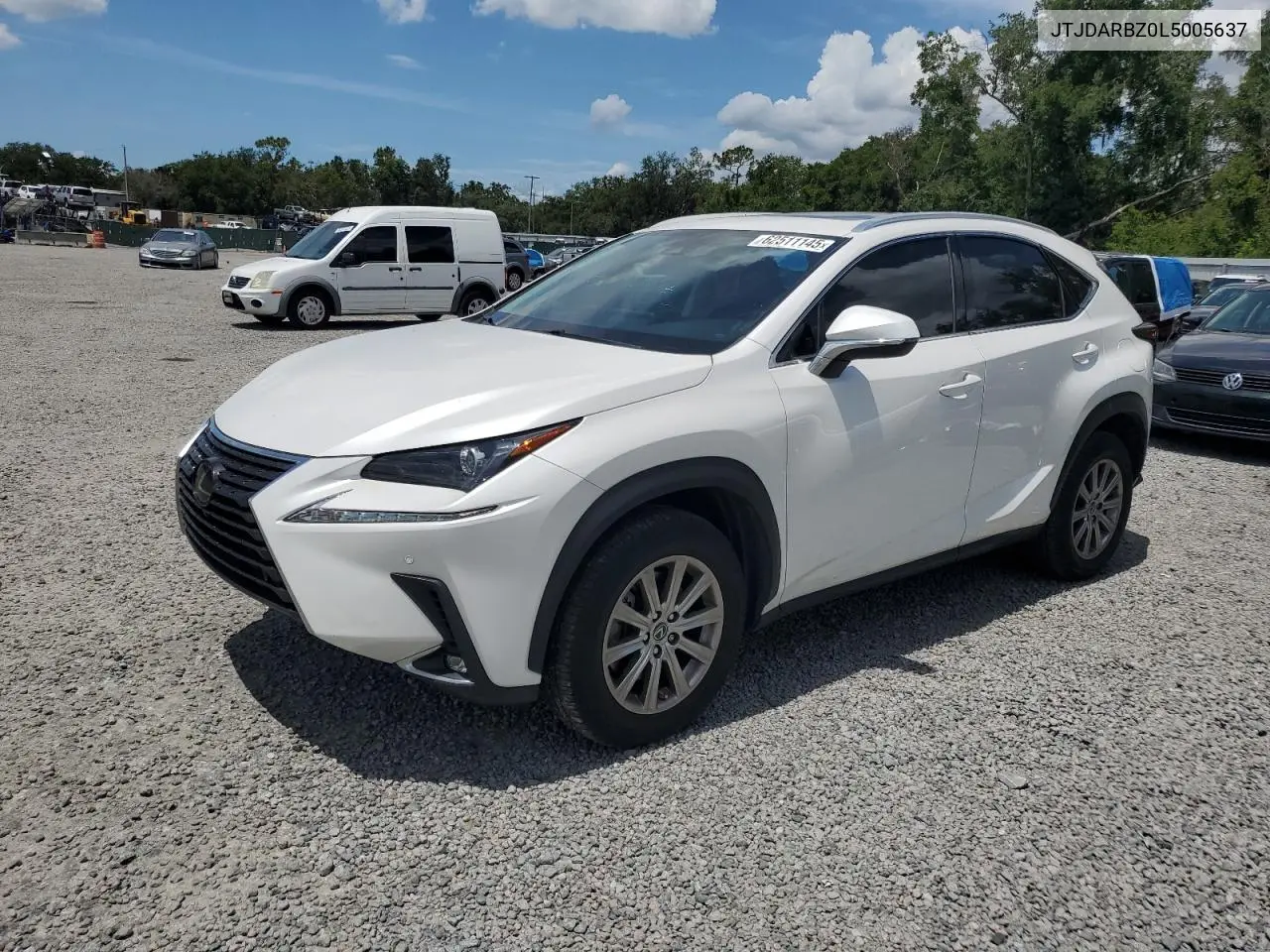 2020 Lexus Nx 300 VIN: JTJDARBZ0L5005637 Lot: 62511145