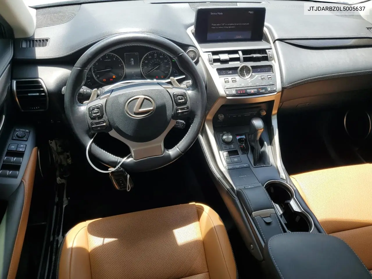 2020 Lexus Nx 300 VIN: JTJDARBZ0L5005637 Lot: 62511145