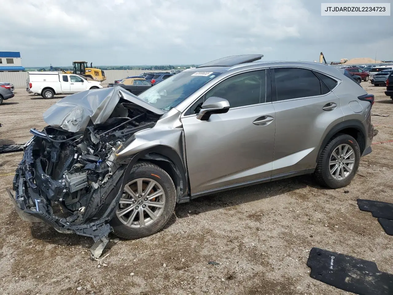 2020 Lexus Nx 300 VIN: JTJDARDZ0L2234723 Lot: 62888655