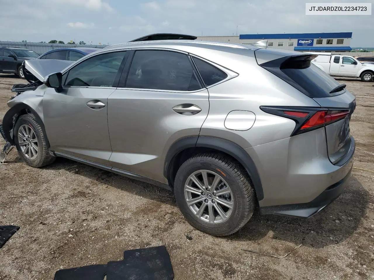 2020 Lexus Nx 300 VIN: JTJDARDZ0L2234723 Lot: 62888655