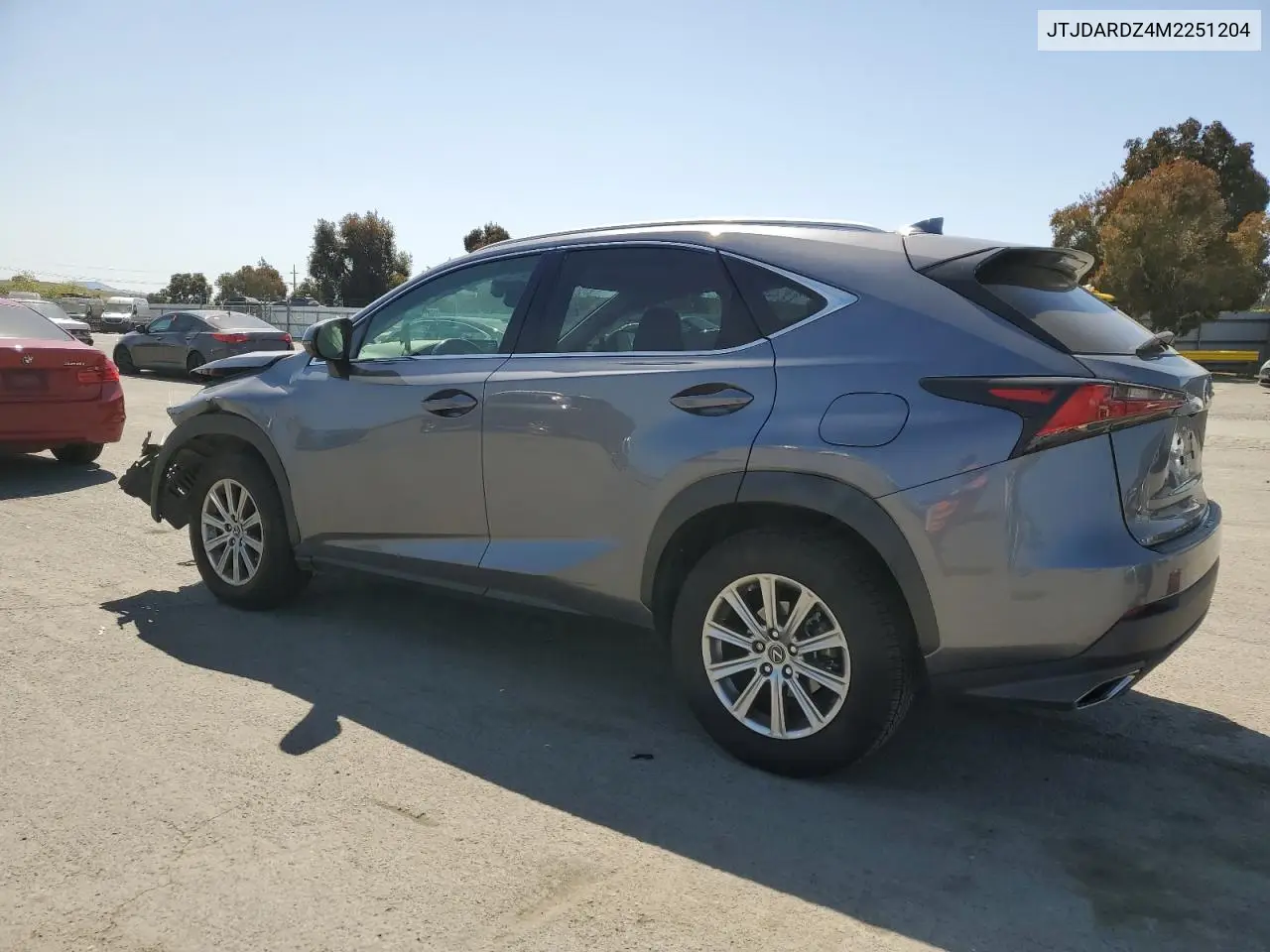 2021 Lexus Nx 300 Base VIN: JTJDARDZ4M2251204 Lot: 52990215