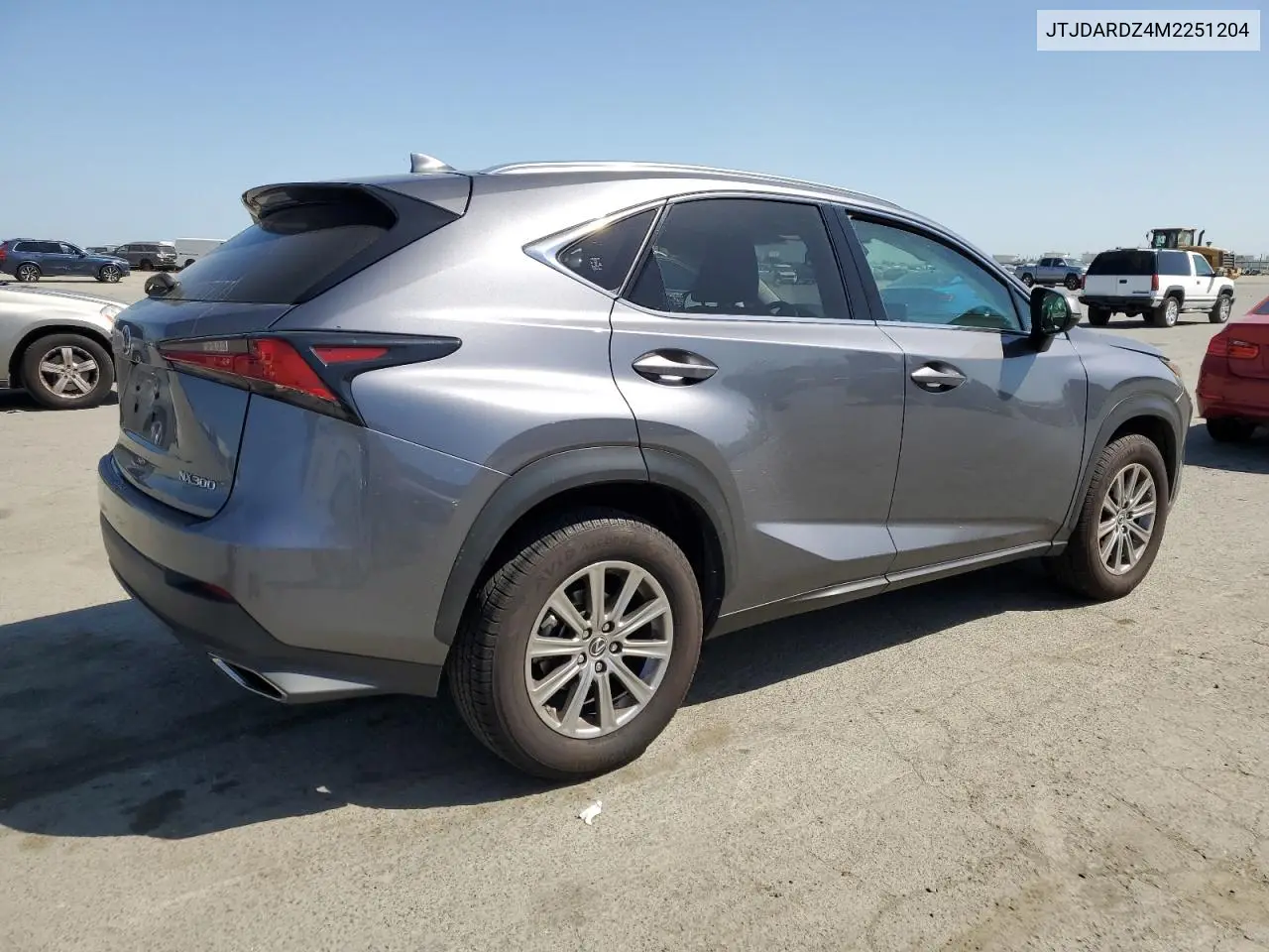 2021 Lexus Nx 300 Base VIN: JTJDARDZ4M2251204 Lot: 52990215
