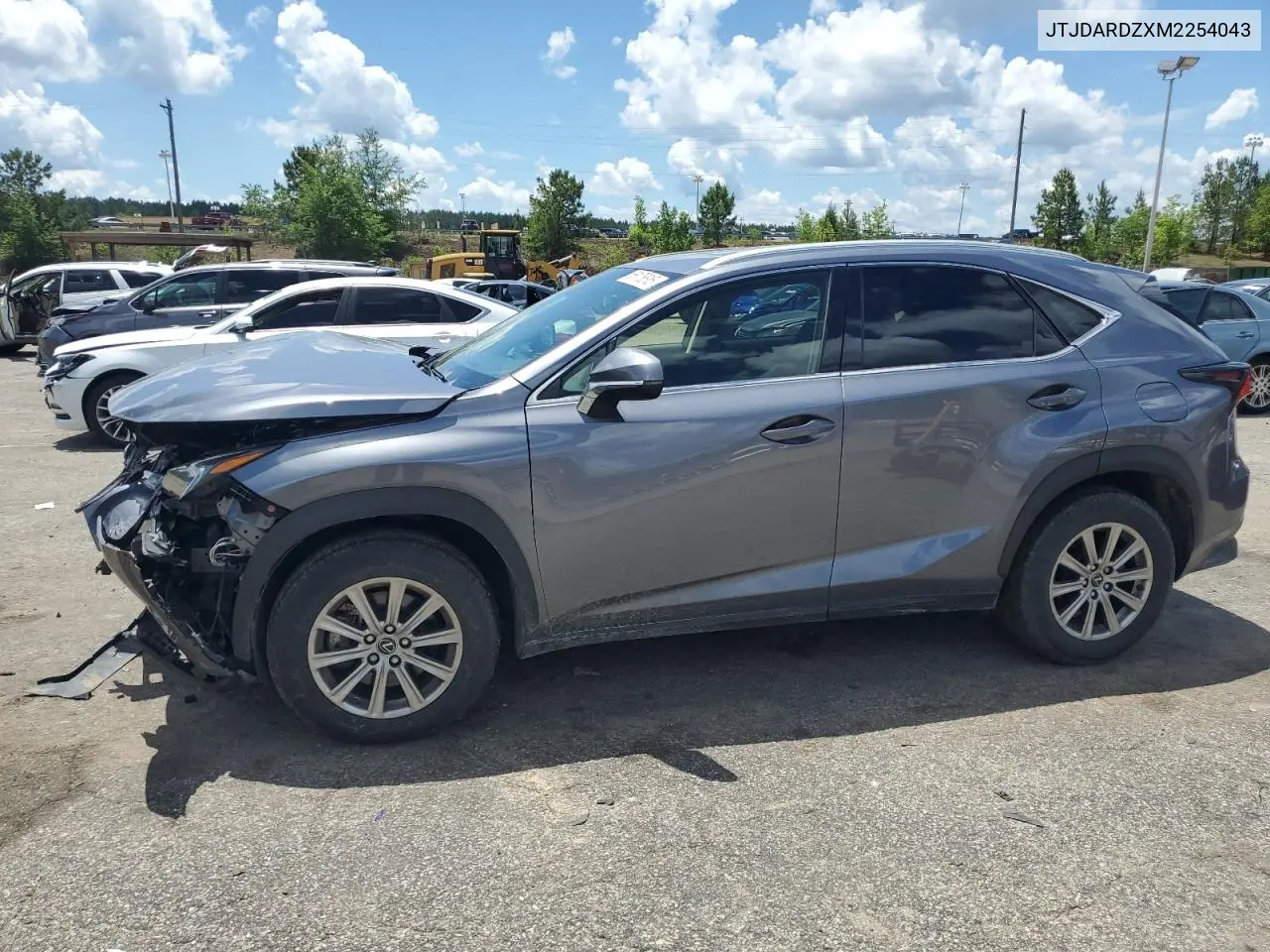 2021 Lexus Nx 300 Base VIN: JTJDARDZXM2254043 Lot: 56176815
