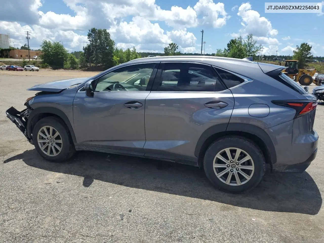 2021 Lexus Nx 300 Base VIN: JTJDARDZXM2254043 Lot: 56176815