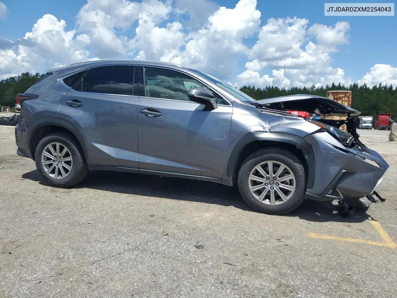 2021 Lexus Nx 300 Base VIN: JTJDARDZXM2254043 Lot: 56176815