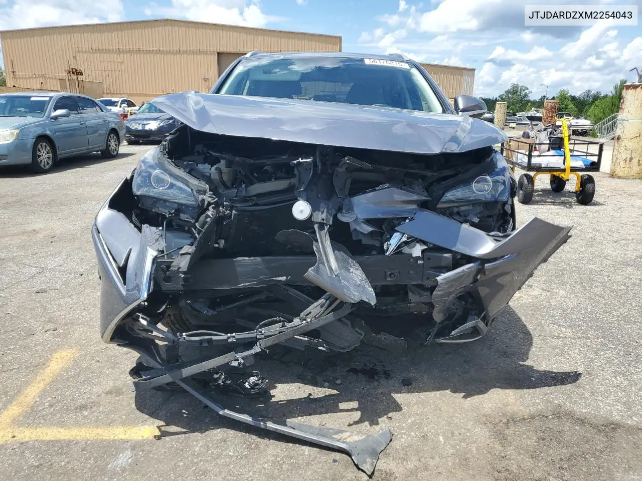 2021 Lexus Nx 300 Base VIN: JTJDARDZXM2254043 Lot: 56176815