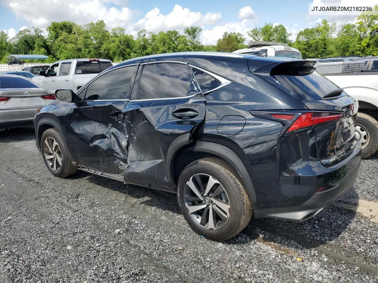2021 Lexus Nx 300 Base VIN: JTJGARBZ0M2182236 Lot: 56577085