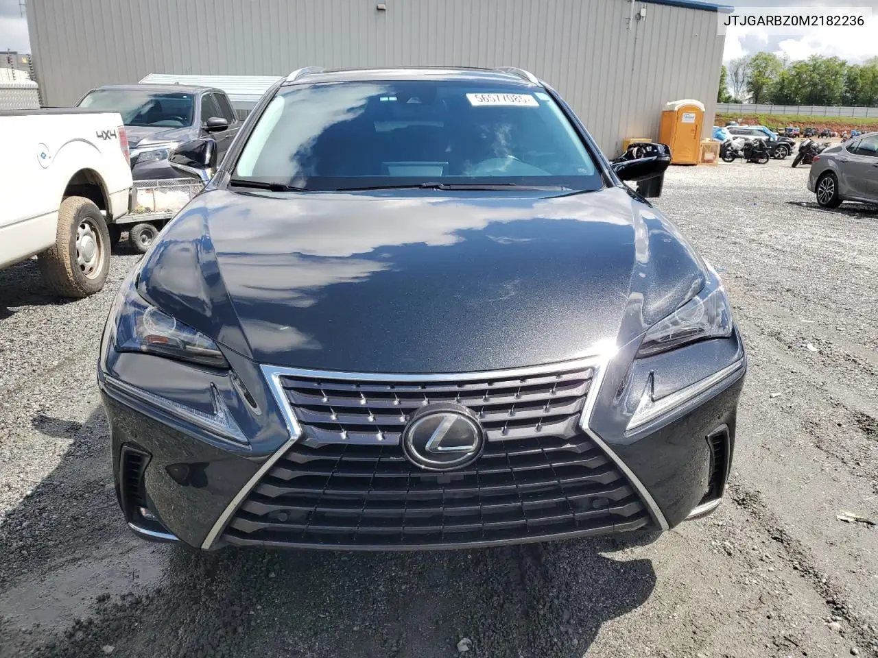 2021 Lexus Nx 300 Base VIN: JTJGARBZ0M2182236 Lot: 56577085