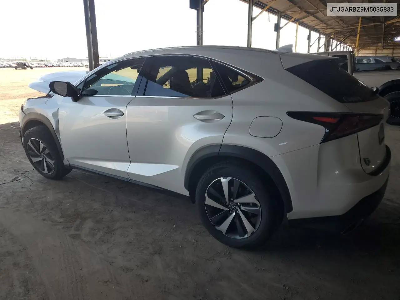2021 Lexus Nx 300 Base VIN: JTJGARBZ9M5035833 Lot: 61602995