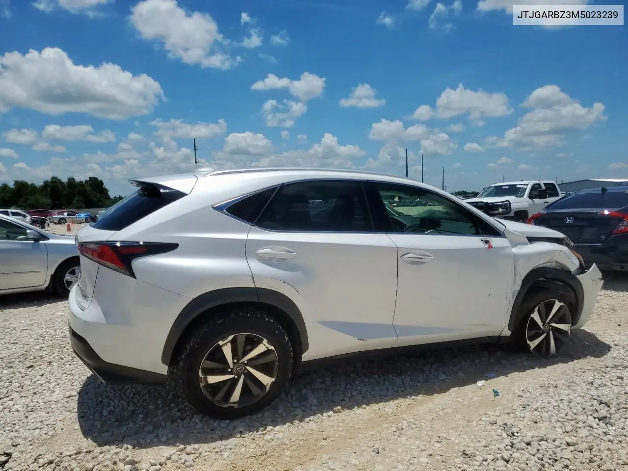 2021 Lexus Nx 300 Base VIN: JTJGARBZ3M5023239 Lot: 62688805