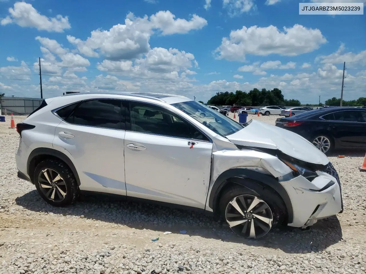 2021 Lexus Nx 300 Base VIN: JTJGARBZ3M5023239 Lot: 62688805
