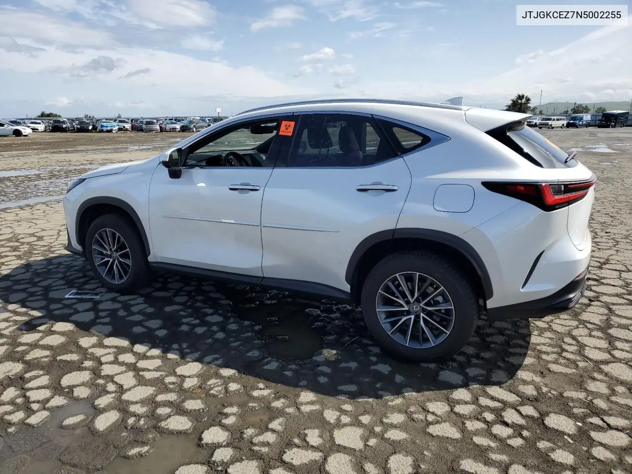 2022 Lexus Nx 350H VIN: JTJGKCEZ7N5002255 Lot: 51118855