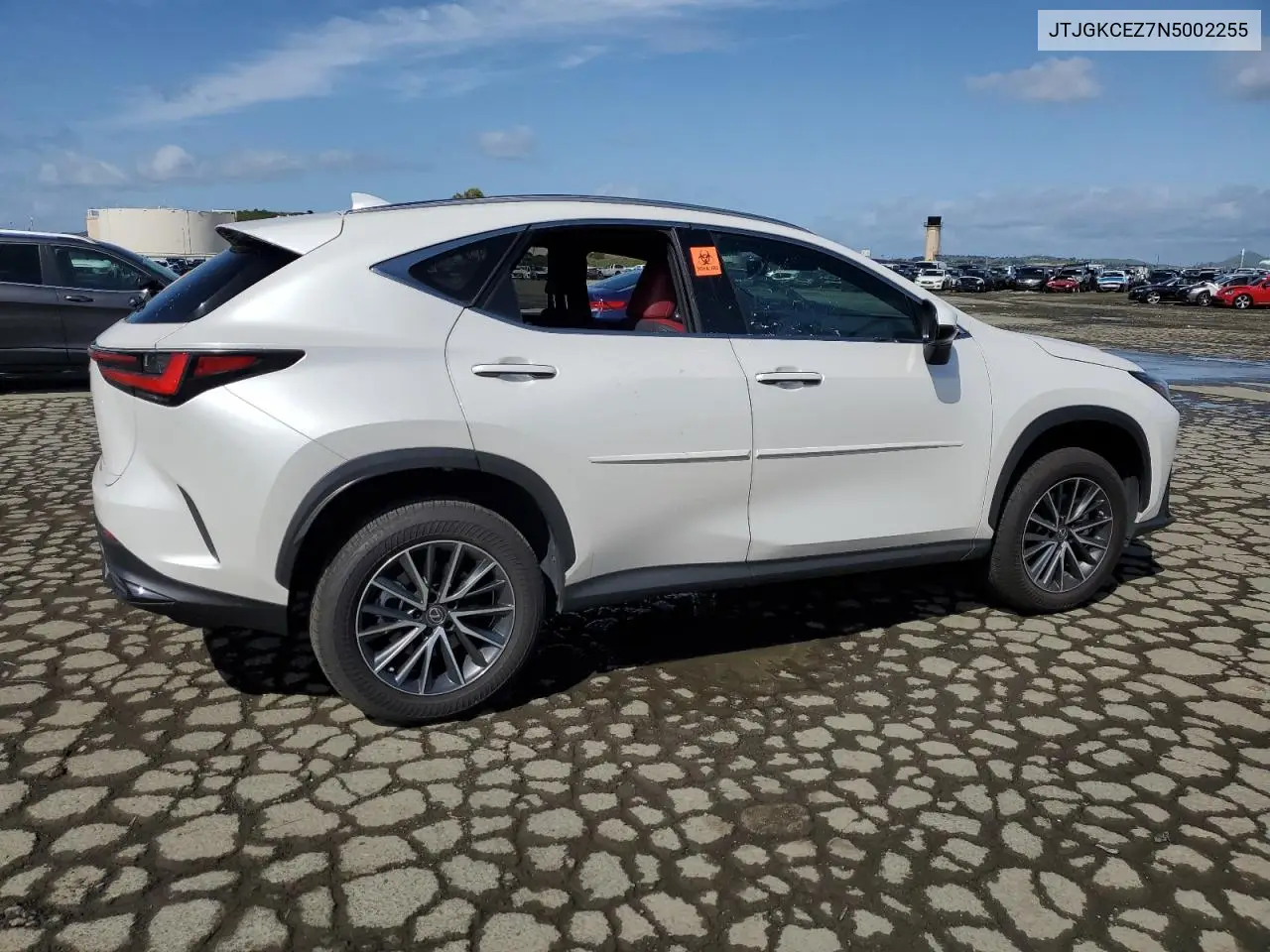 2022 Lexus Nx 350H VIN: JTJGKCEZ7N5002255 Lot: 51118855