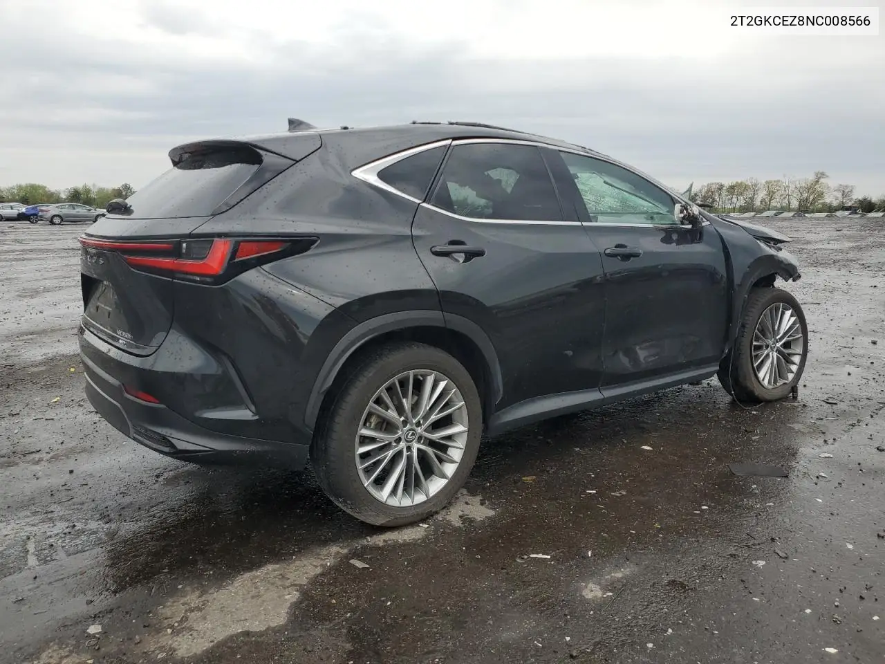2022 Lexus Nx 350H VIN: 2T2GKCEZ8NC008566 Lot: 53212805