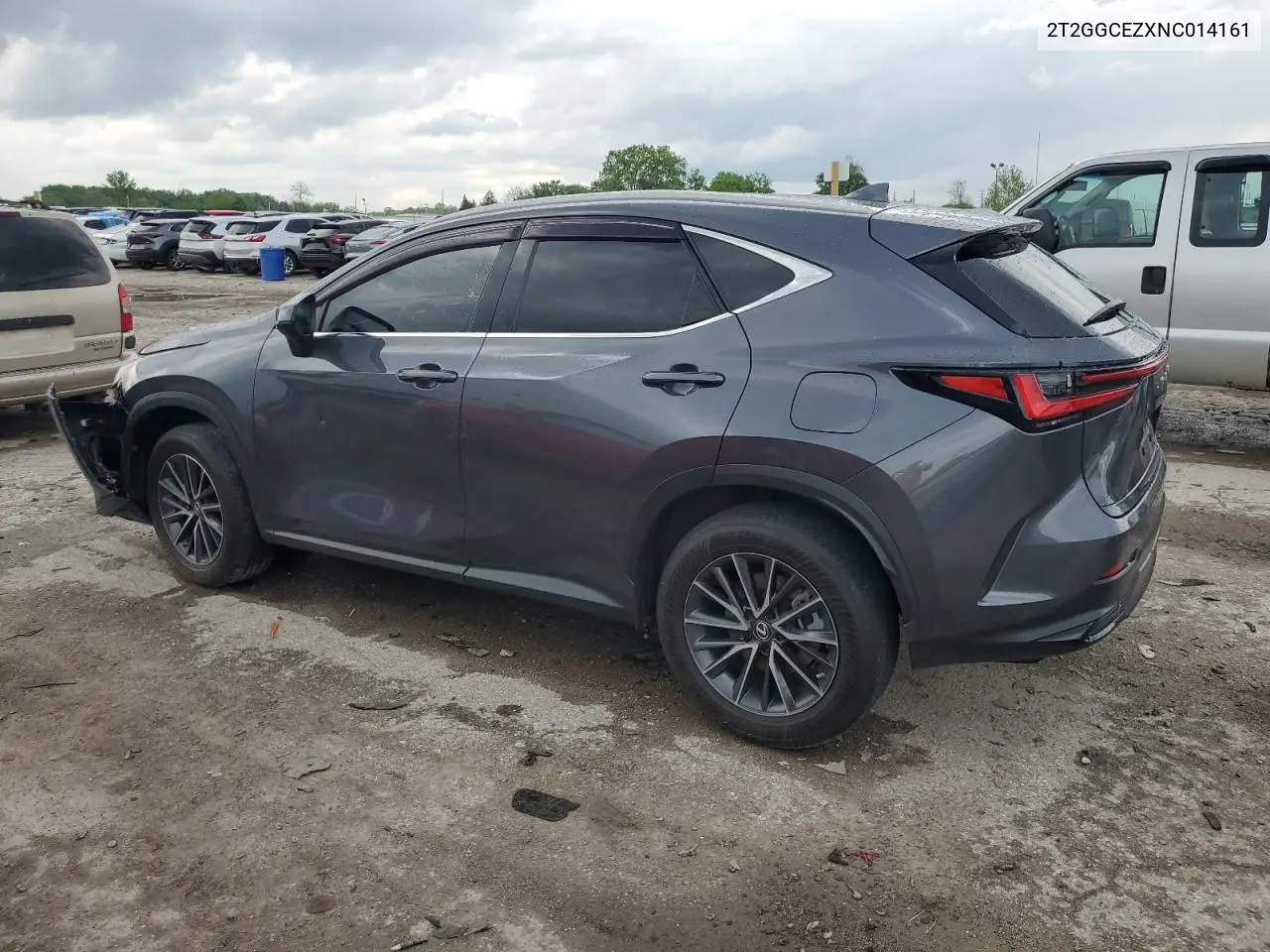 2022 Lexus Nx 350 VIN: 2T2GGCEZXNC014161 Lot: 56996655
