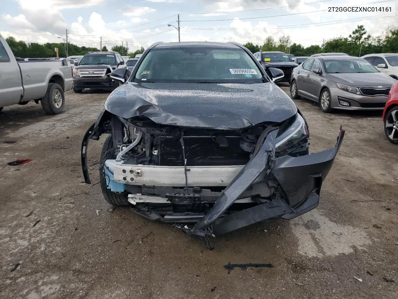 2022 Lexus Nx 350 VIN: 2T2GGCEZXNC014161 Lot: 56996655