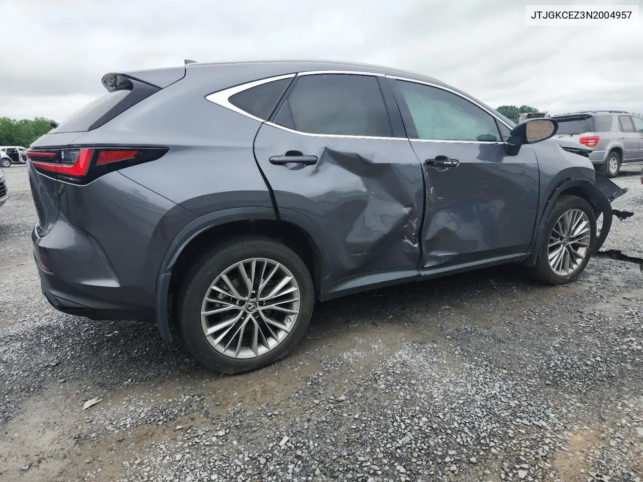 2022 Lexus Nx 350H VIN: JTJGKCEZ3N2004957 Lot: 58424395