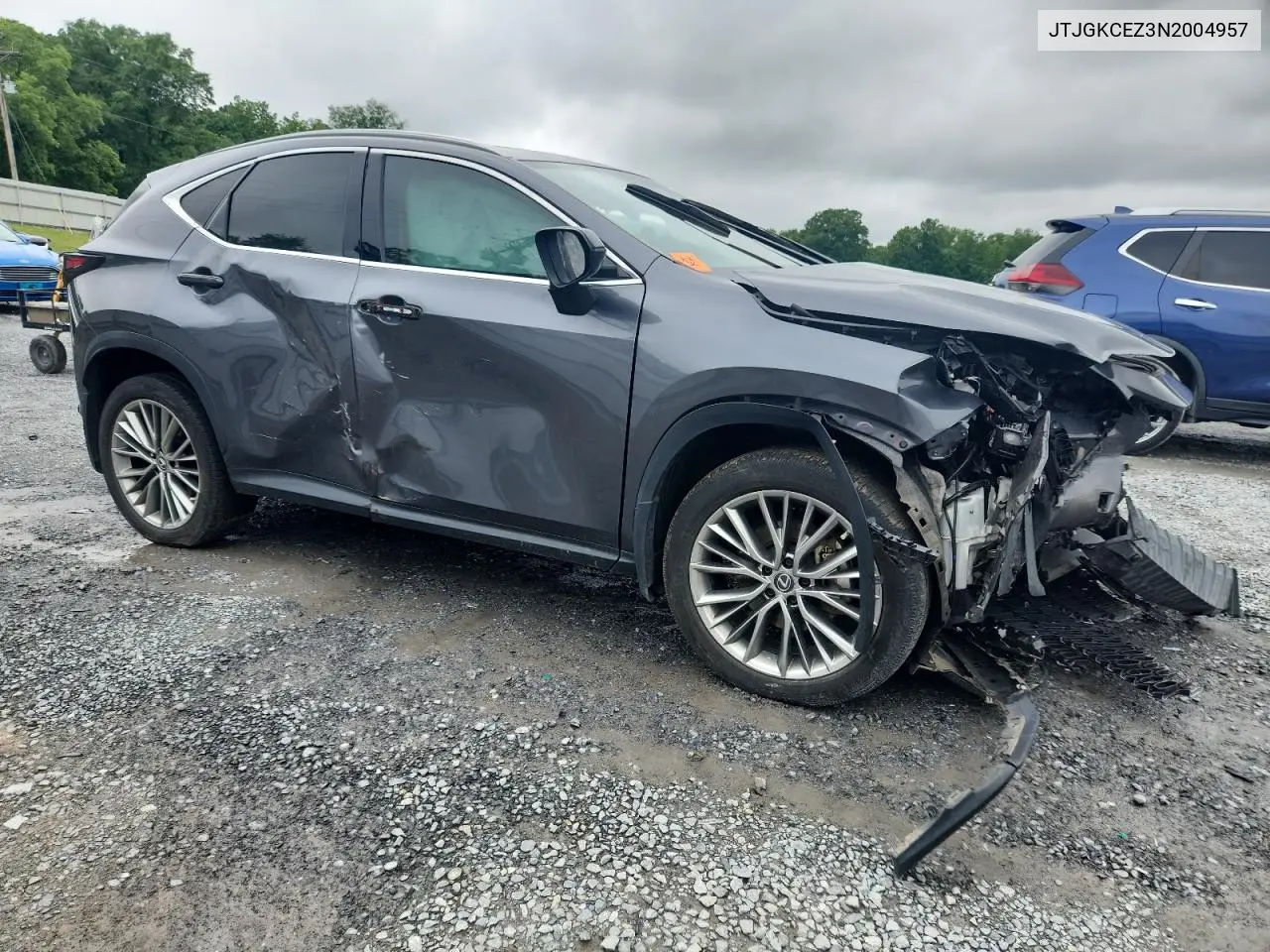 2022 Lexus Nx 350H VIN: JTJGKCEZ3N2004957 Lot: 58424395