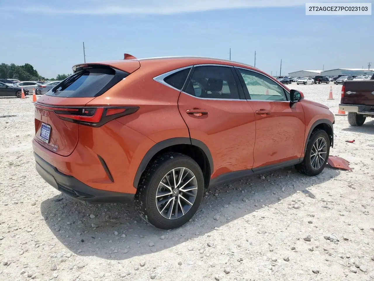 2023 Lexus Nx 350 VIN: 2T2AGCEZ7PC023103 Lot: 56623955
