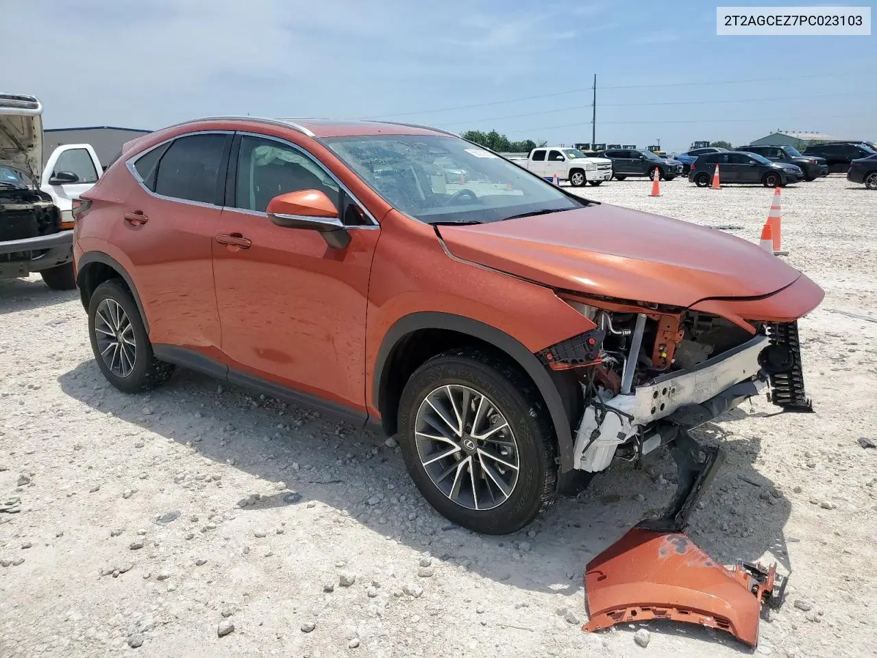 2023 Lexus Nx 350 VIN: 2T2AGCEZ7PC023103 Lot: 56623955