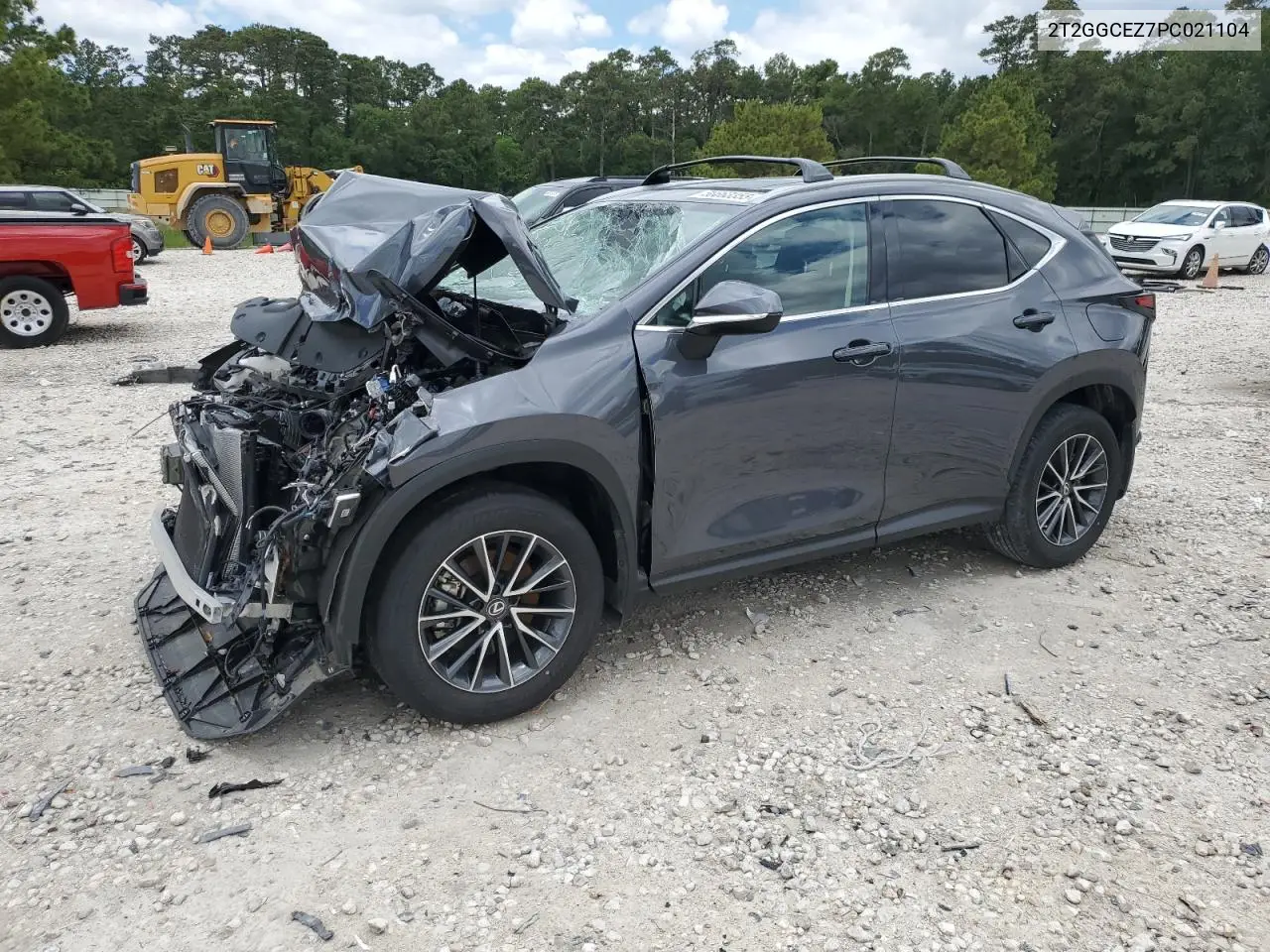 2023 Lexus Nx 350 VIN: 2T2GGCEZ7PC021104 Lot: 56663355