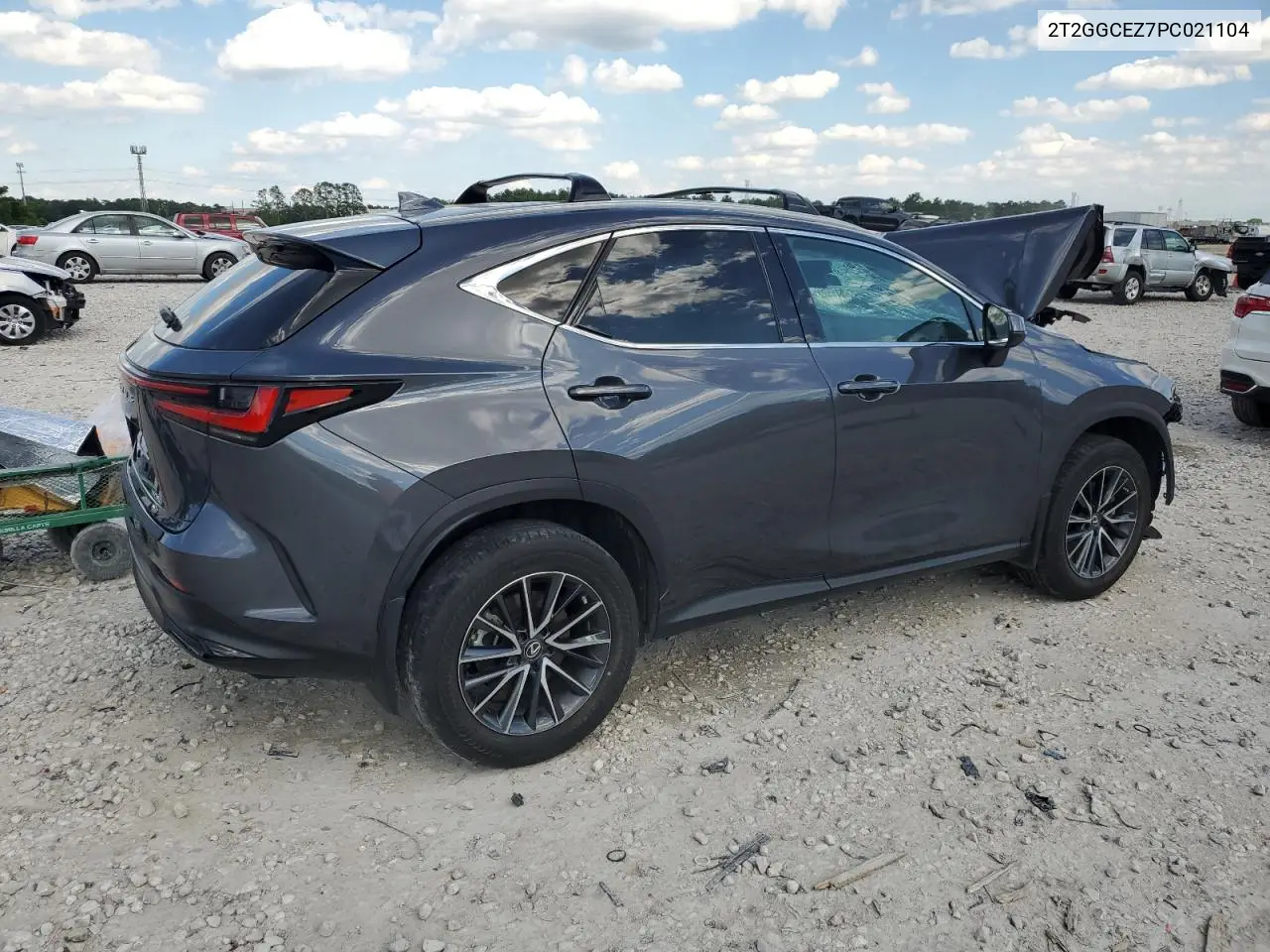 2023 Lexus Nx 350 VIN: 2T2GGCEZ7PC021104 Lot: 56663355