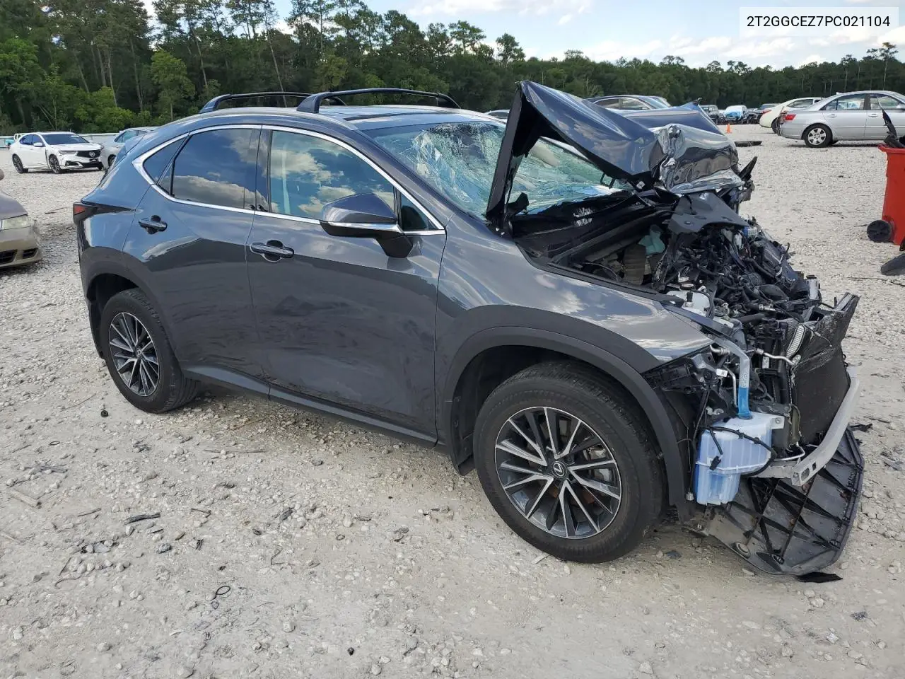 2023 Lexus Nx 350 VIN: 2T2GGCEZ7PC021104 Lot: 56663355