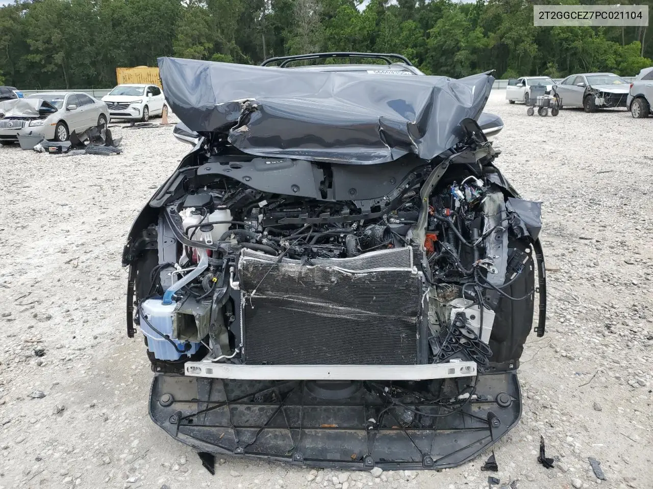 2023 Lexus Nx 350 VIN: 2T2GGCEZ7PC021104 Lot: 56663355