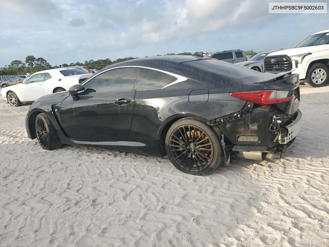2015 Lexus Rc-F VIN: JTHHP5BC9F5002603 Lot: 41451875