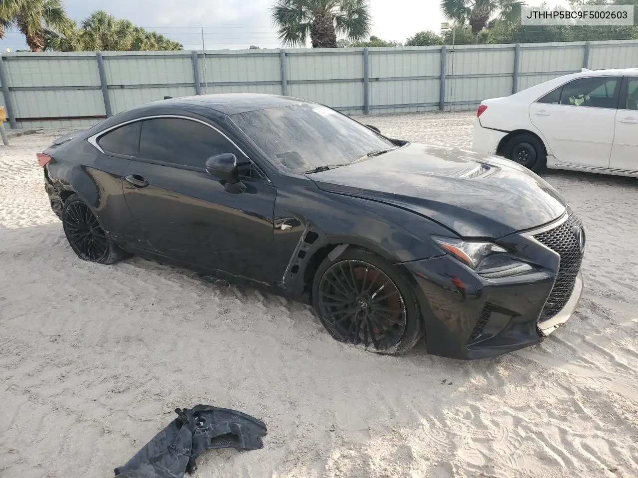 2015 Lexus Rc-F VIN: JTHHP5BC9F5002603 Lot: 41451875