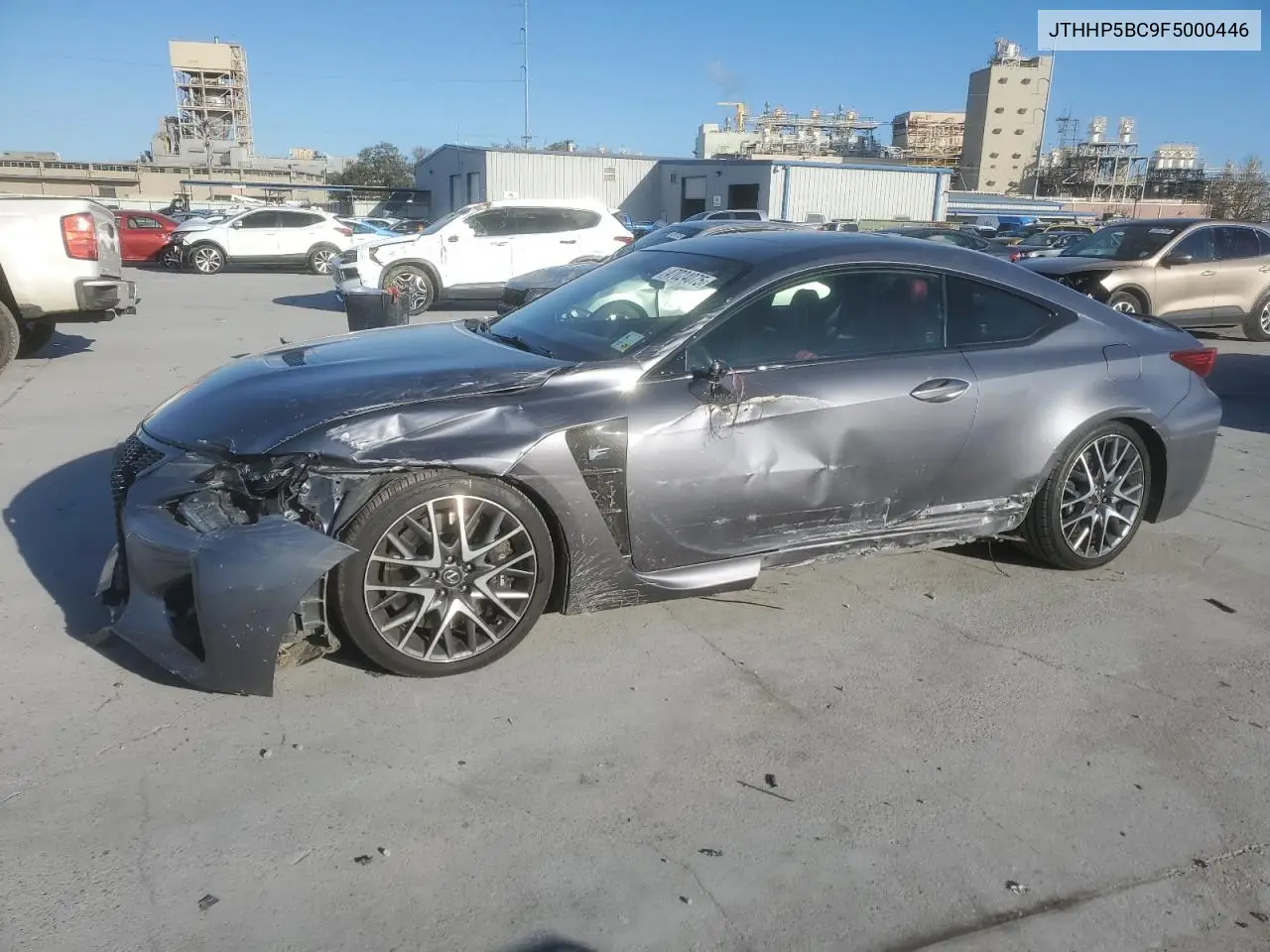 2015 Lexus Rc-F VIN: JTHHP5BC9F5000446 Lot: 47024075