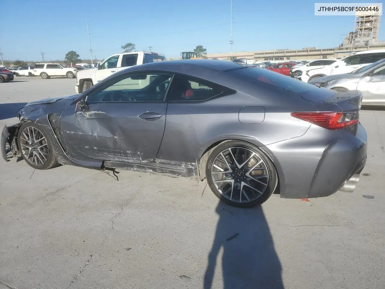 2015 Lexus Rc-F VIN: JTHHP5BC9F5000446 Lot: 47024075