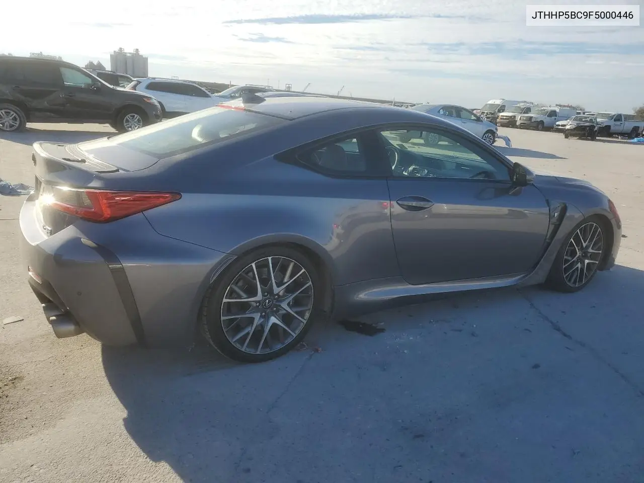 2015 Lexus Rc-F VIN: JTHHP5BC9F5000446 Lot: 47024075