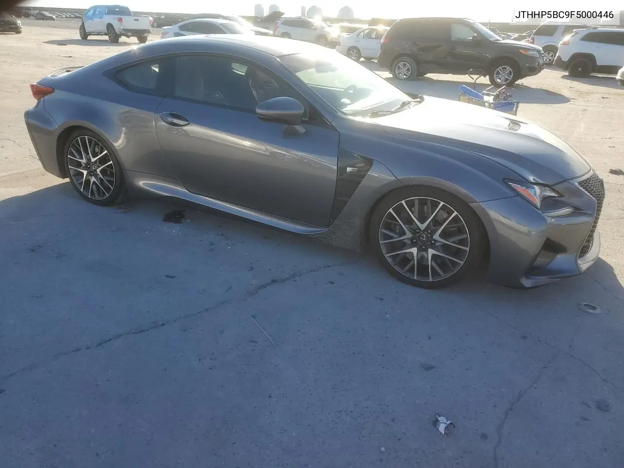 2015 Lexus Rc-F VIN: JTHHP5BC9F5000446 Lot: 47024075