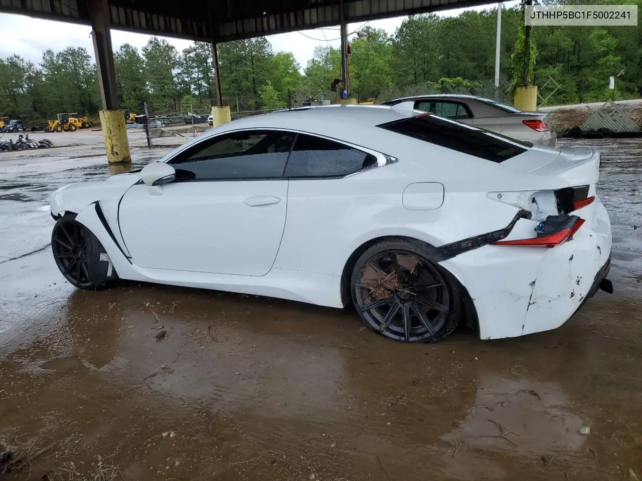 2015 Lexus Rc-F VIN: JTHHP5BC1F5002241 Lot: 55153915