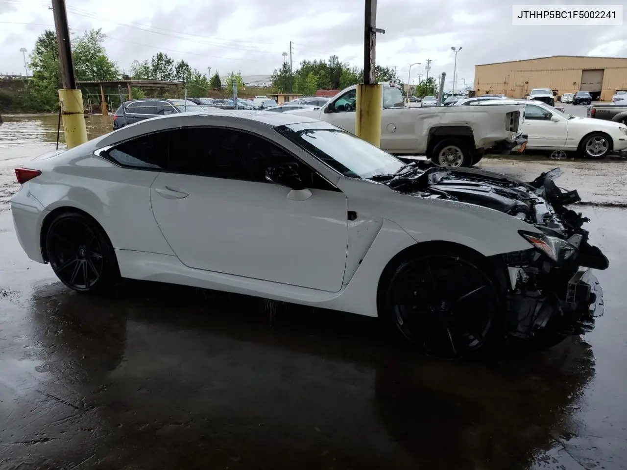 2015 Lexus Rc-F VIN: JTHHP5BC1F5002241 Lot: 55153915