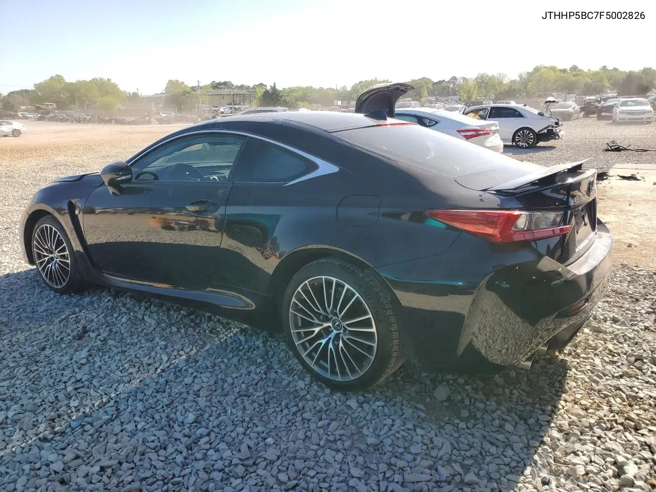 2015 Lexus Rc-F VIN: JTHHP5BC7F5002826 Lot: 55257765