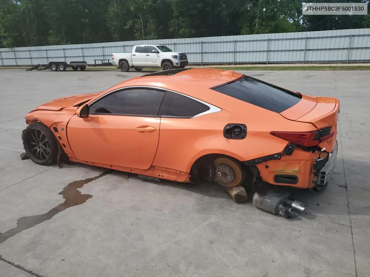 2015 Lexus Rc-F VIN: JTHHP5BC3F5001530 Lot: 56976165