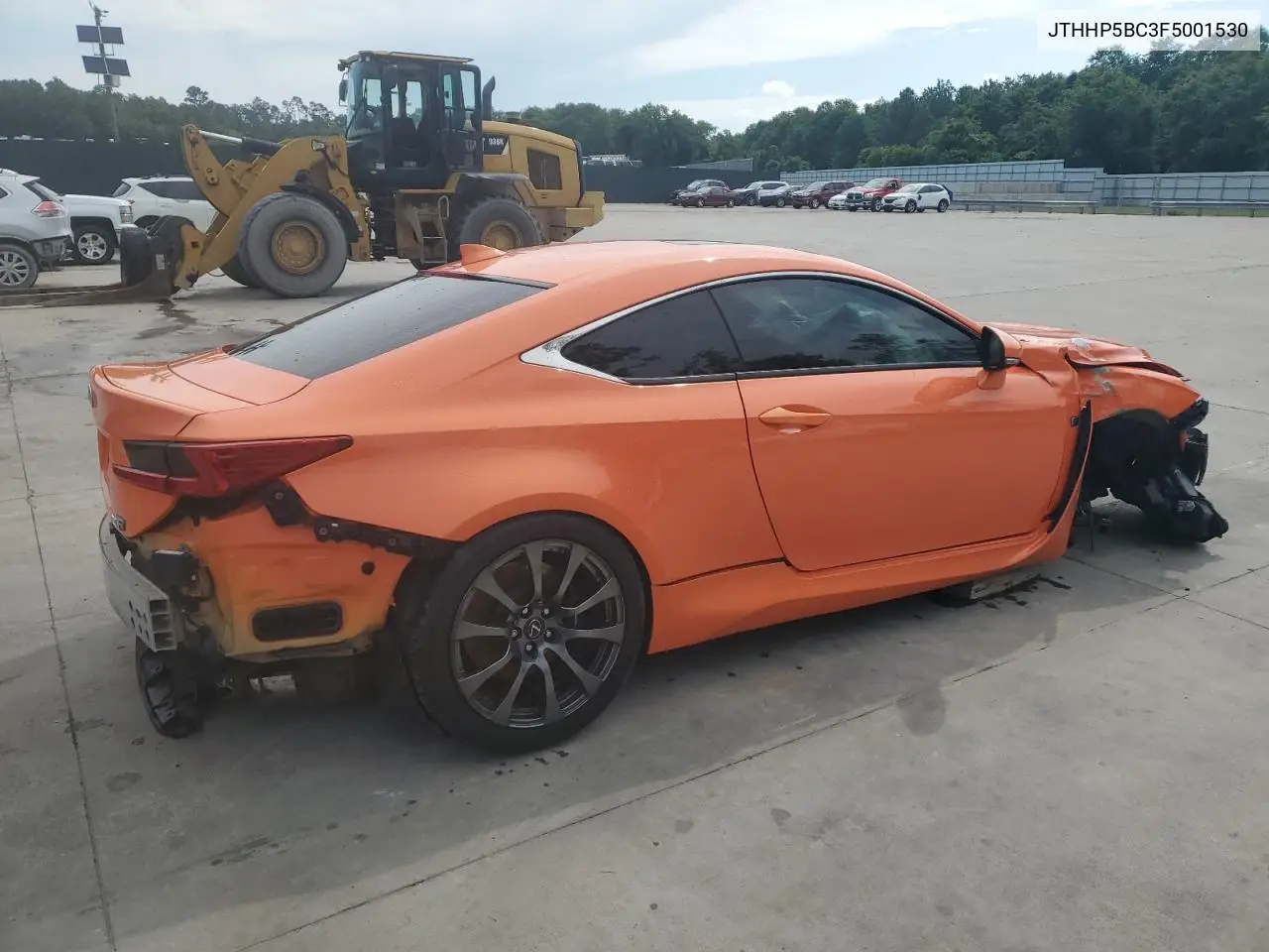 2015 Lexus Rc-F VIN: JTHHP5BC3F5001530 Lot: 56976165