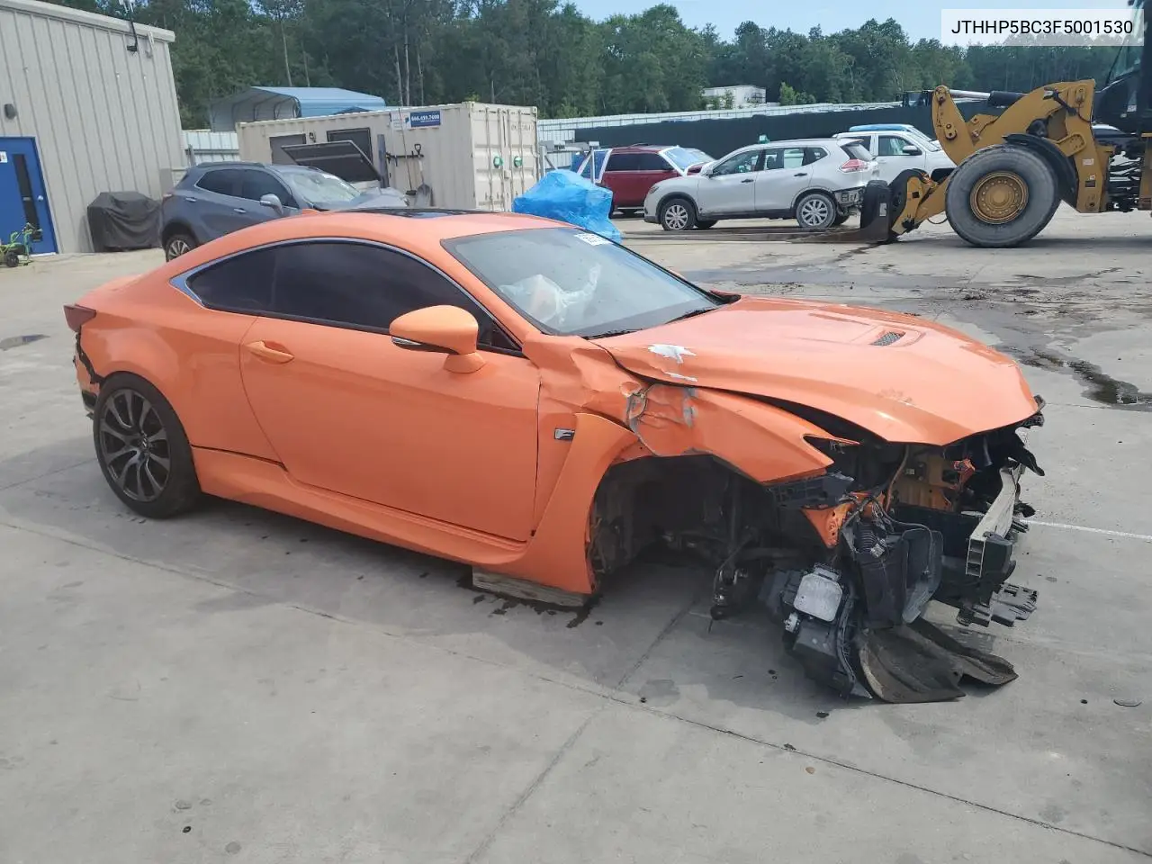 2015 Lexus Rc-F VIN: JTHHP5BC3F5001530 Lot: 56976165