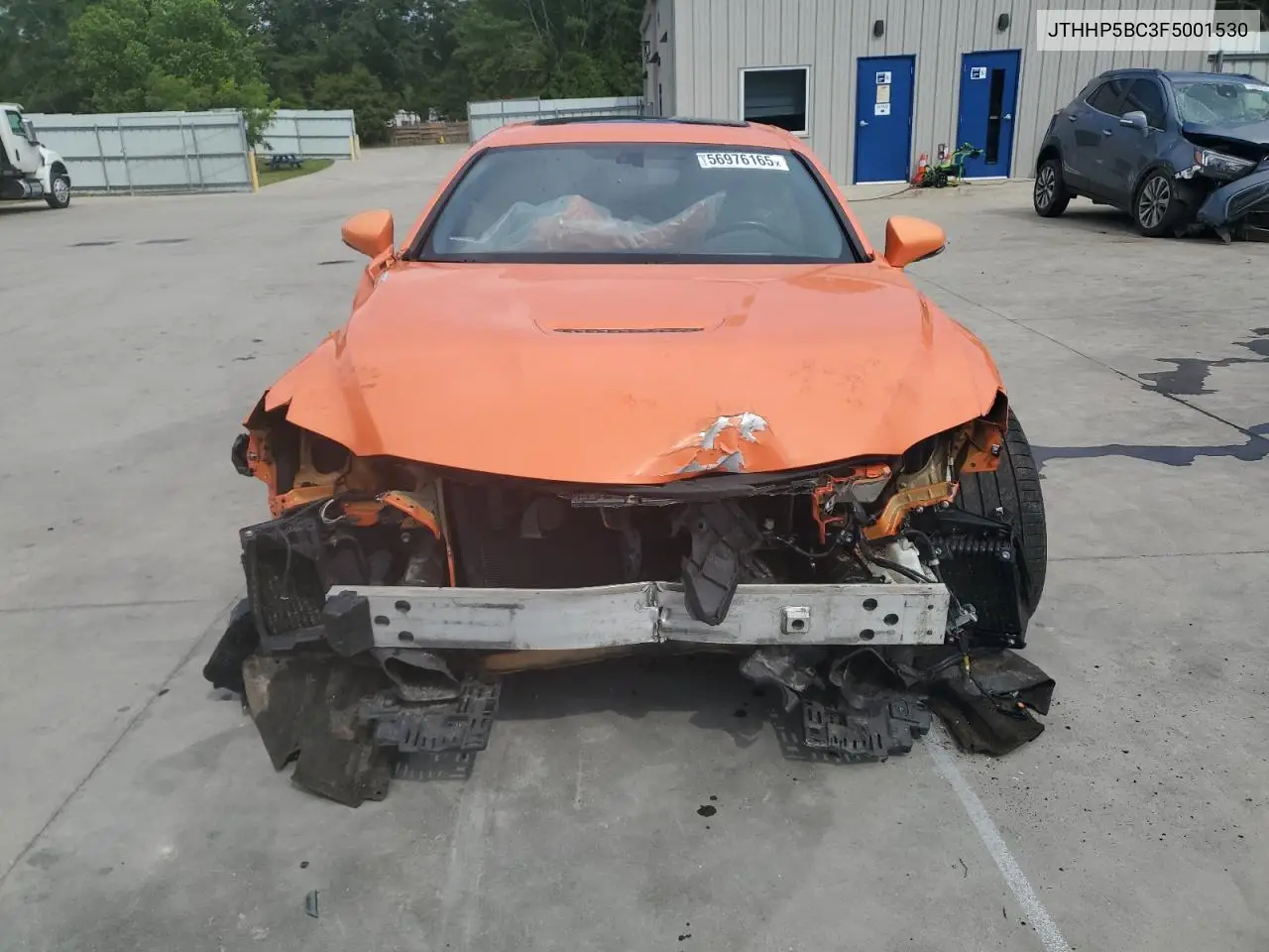 2015 Lexus Rc-F VIN: JTHHP5BC3F5001530 Lot: 56976165