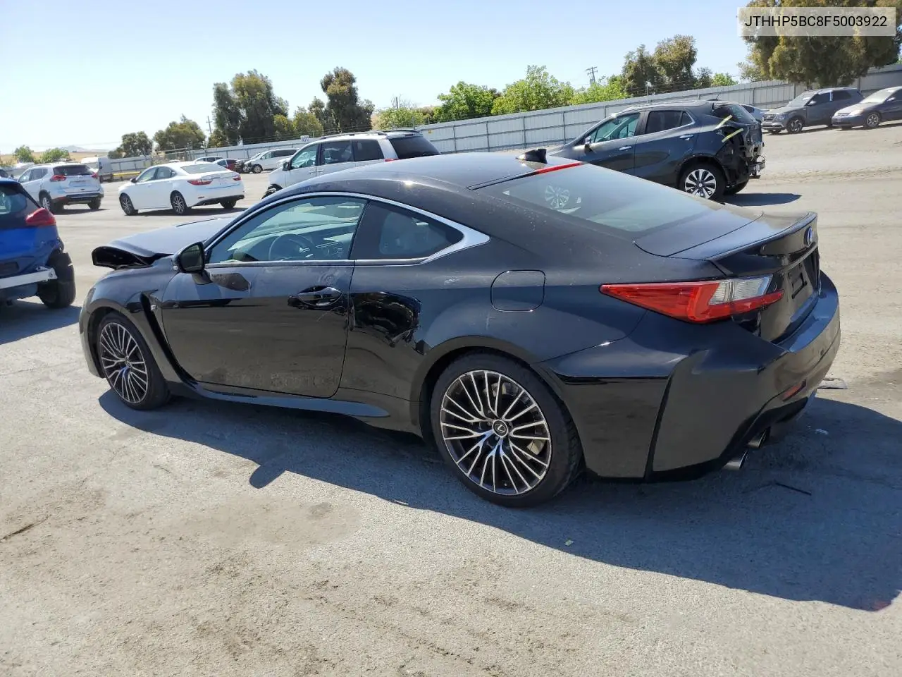 2015 Lexus Rc-F VIN: JTHHP5BC8F5003922 Lot: 59144515