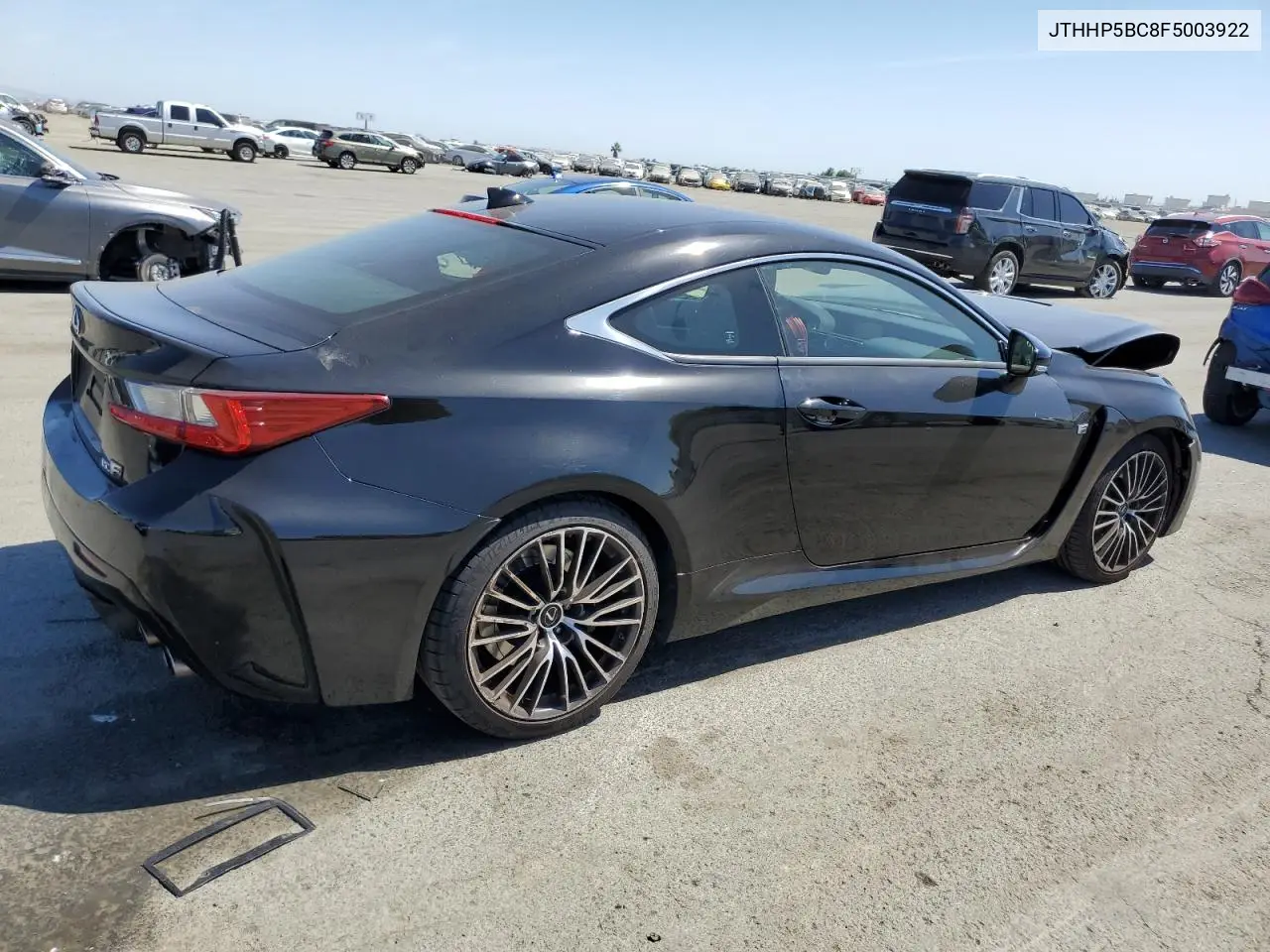 2015 Lexus Rc-F VIN: JTHHP5BC8F5003922 Lot: 59144515