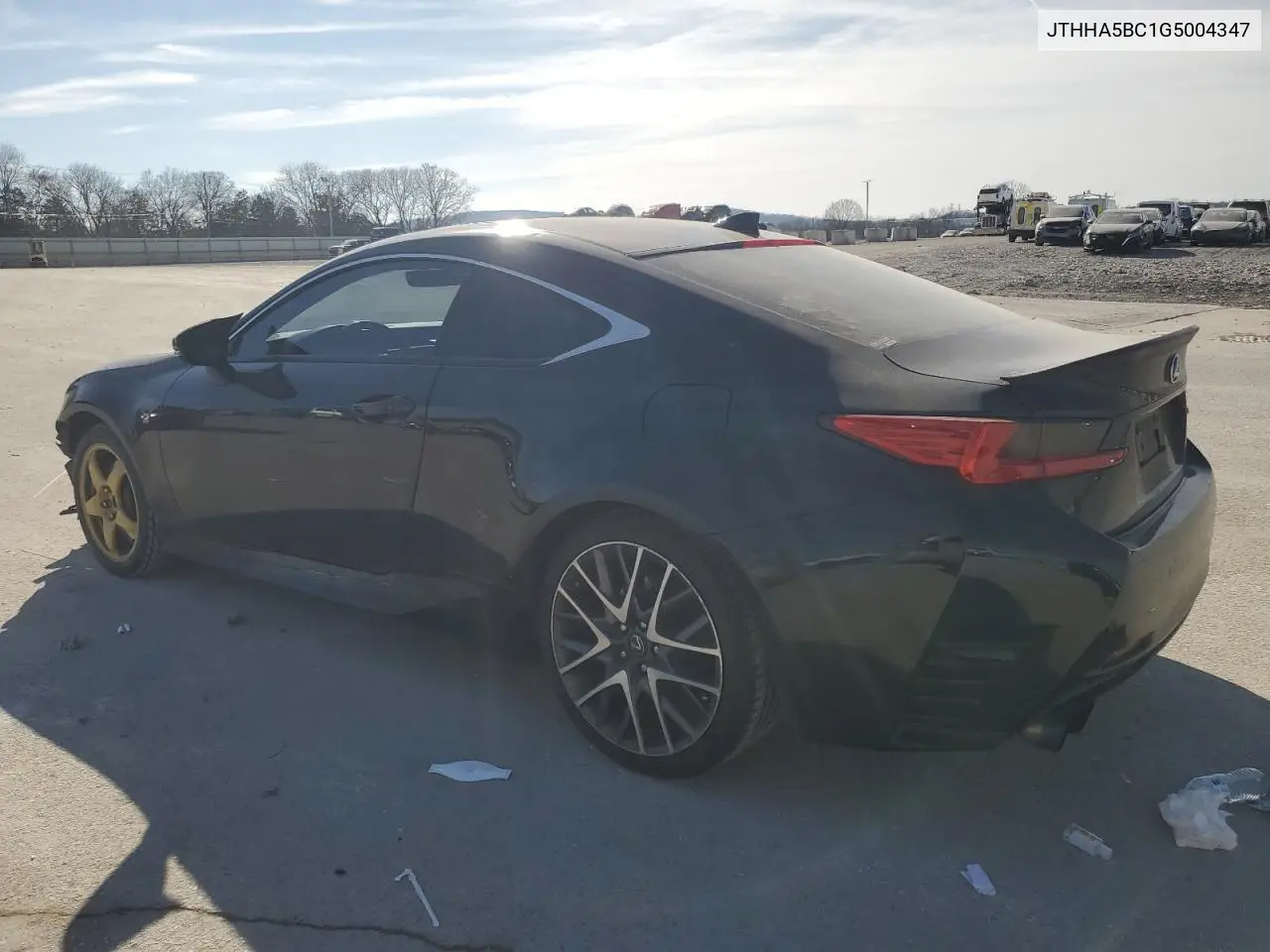 2016 Lexus Rc 200T VIN: JTHHA5BC1G5004347 Lot: 46680525