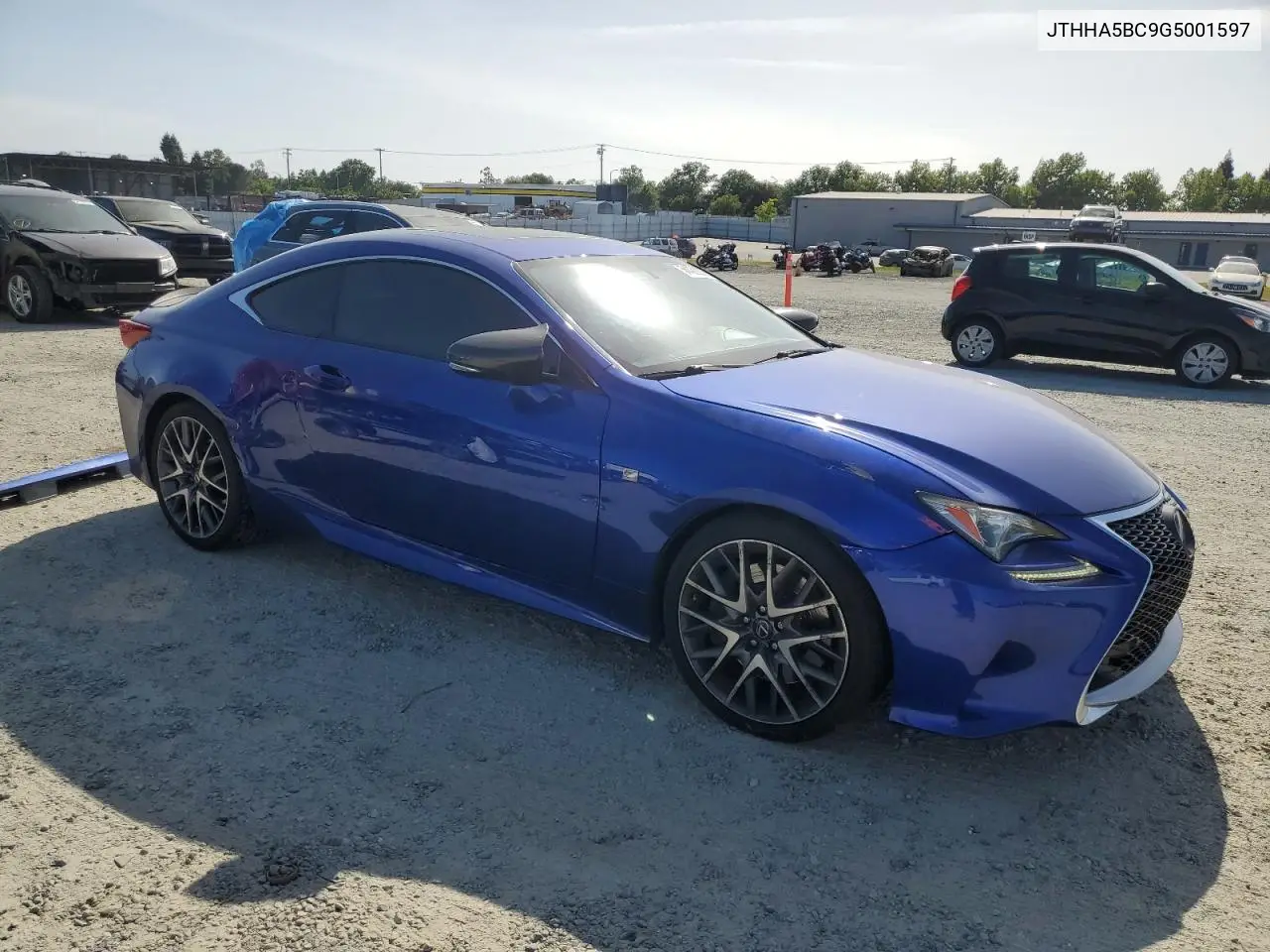2016 Lexus Rc 200T VIN: JTHHA5BC9G5001597 Lot: 54429235