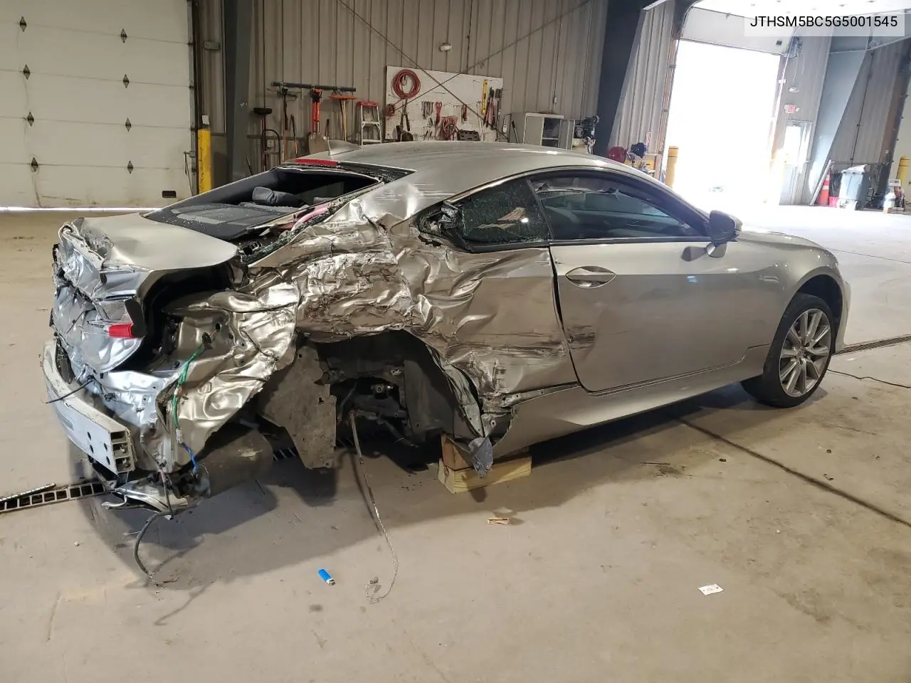 2016 Lexus Rc 300 VIN: JTHSM5BC5G5001545 Lot: 54552895