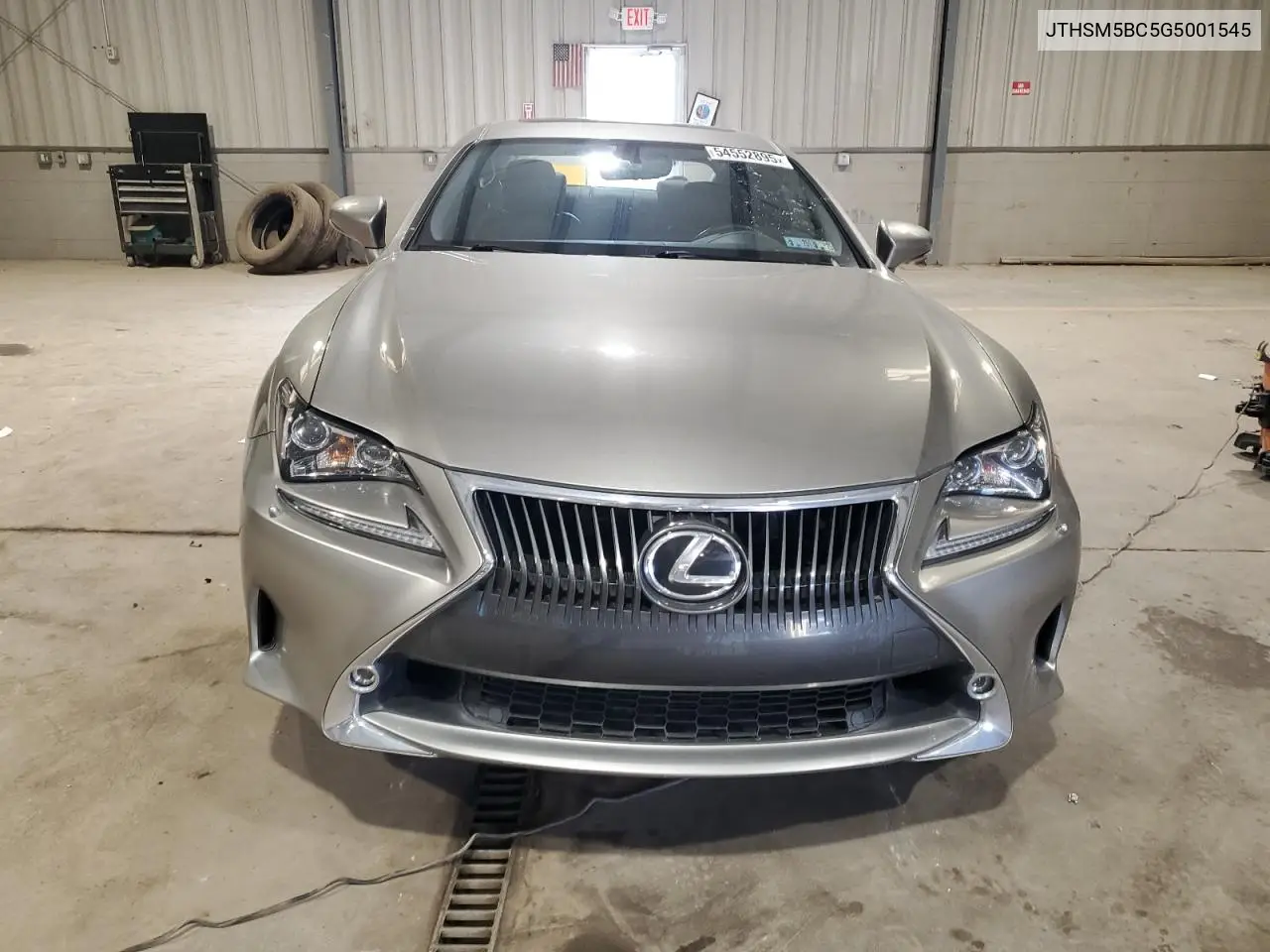 2016 Lexus Rc 300 VIN: JTHSM5BC5G5001545 Lot: 54552895