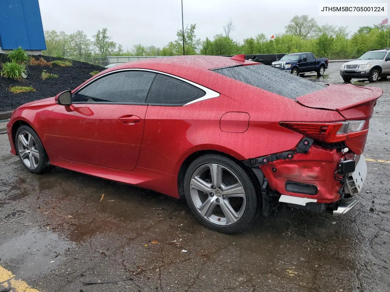 2016 Lexus Rc 300 VIN: JTHSM5BC7G5001224 Lot: 56497535