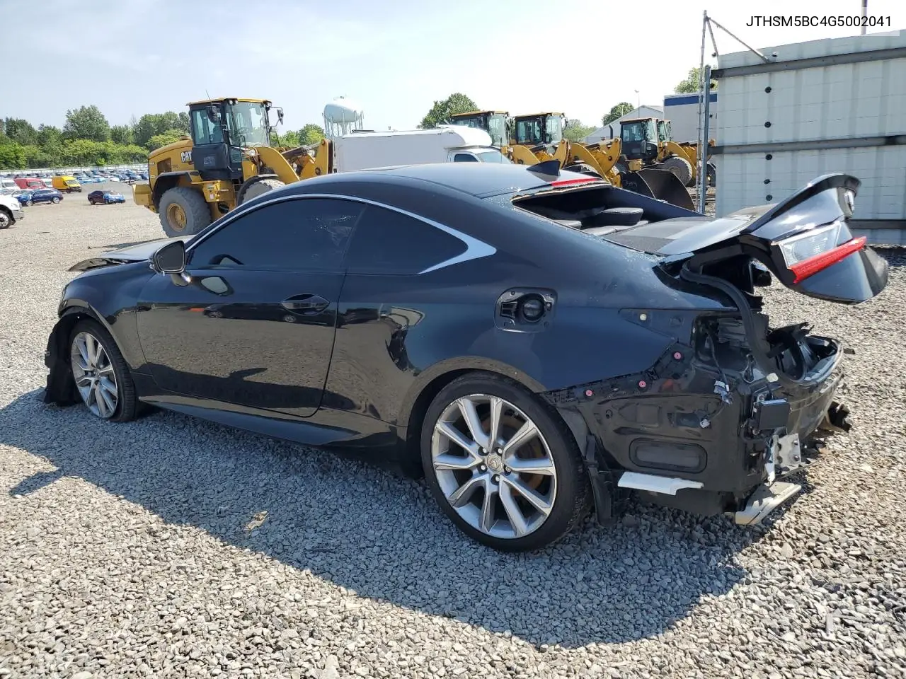 2016 Lexus Rc 300 VIN: JTHSM5BC4G5002041 Lot: 59631395