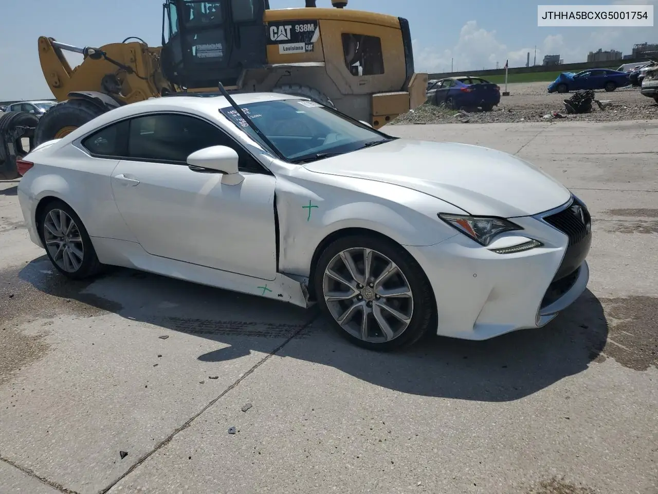 2016 Lexus Rc 200T VIN: JTHHA5BCXG5001754 Lot: 61195115
